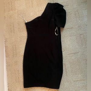 One shoulder mini dress